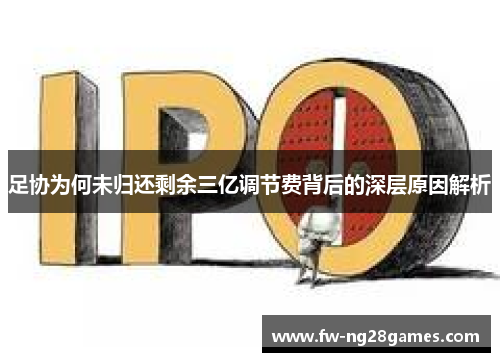 足协为何未归还剩余三亿调节费背后的深层原因解析